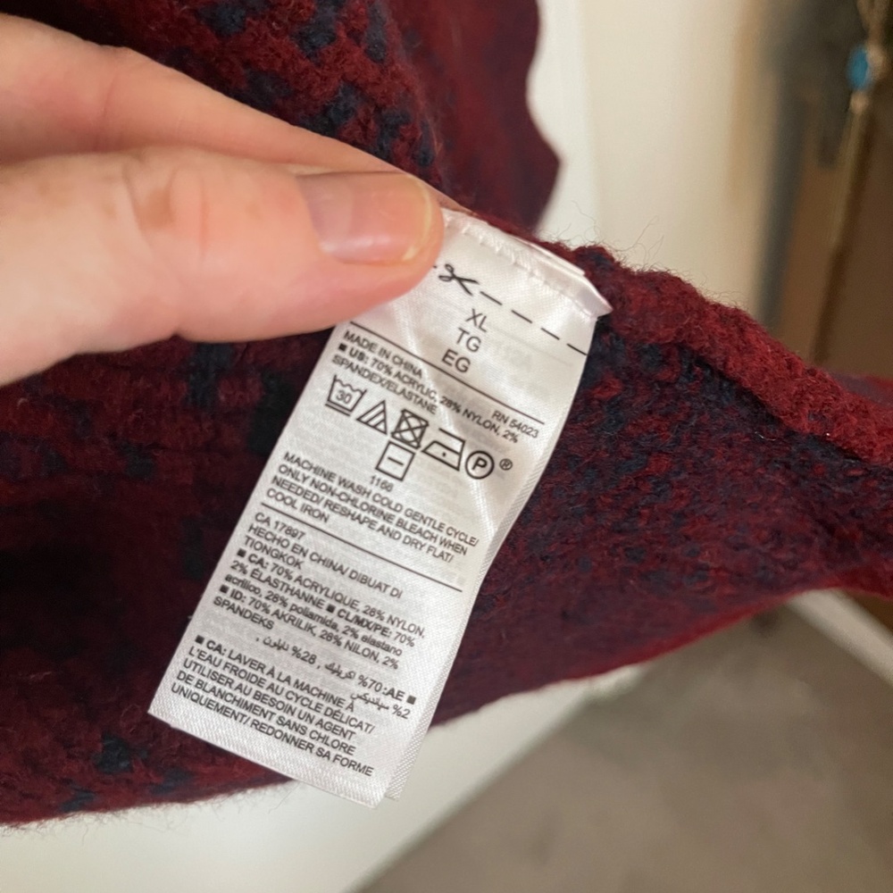 Old Navy Geometric Pattern Open Cardigan - image 7